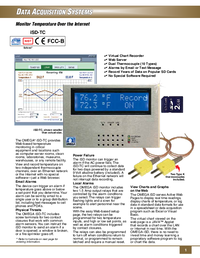 Thumbnail of document Data Sheet - ISD-TC Web-based temperature monitoring